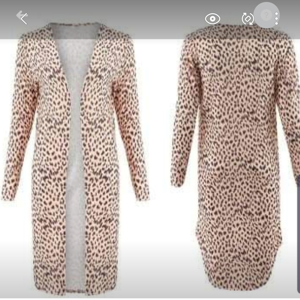 Cheetah Duster Large